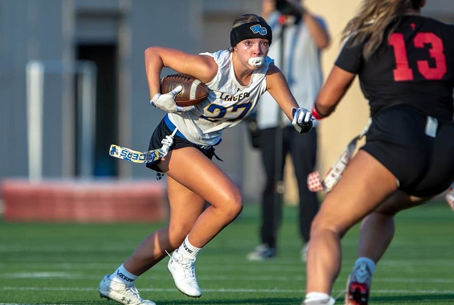High school flag football: California wide receiver breaks national record with seven touchdown catches in one game